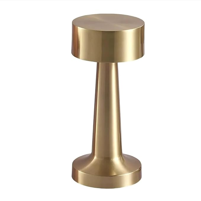 LUMITOP™ Amber Touch LED Table Lamp – Minimal Rechargeable, Dimmable & Cordless LED Light