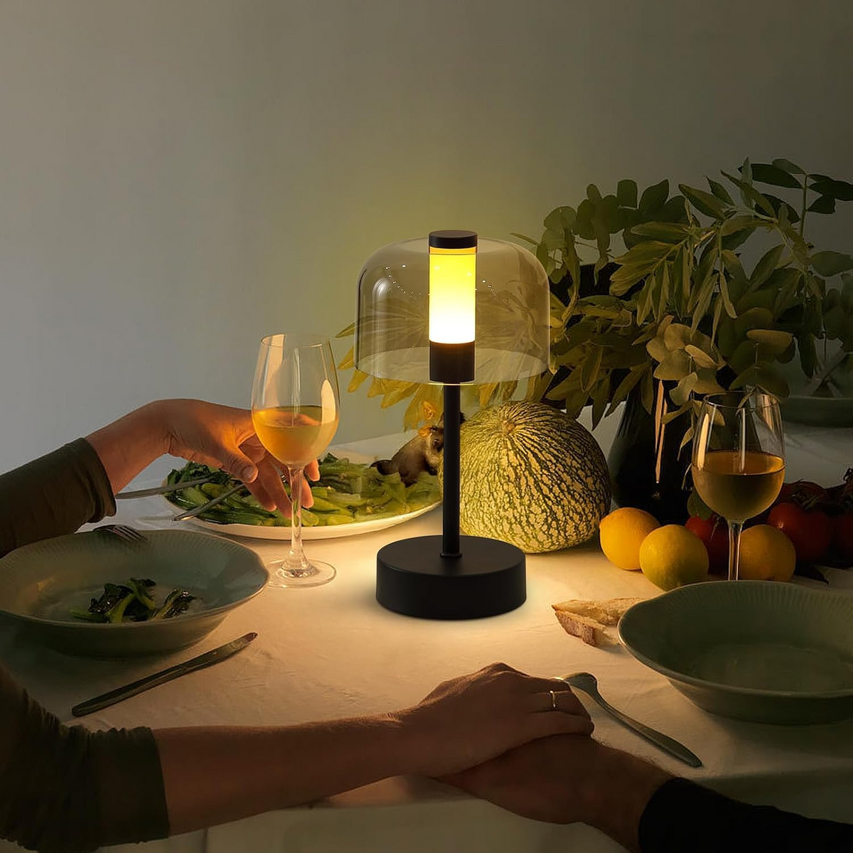 LUMITOP™ Candlume Touch LED Table Lamp – Rechargeable, Dimmable & Cordless LED Light