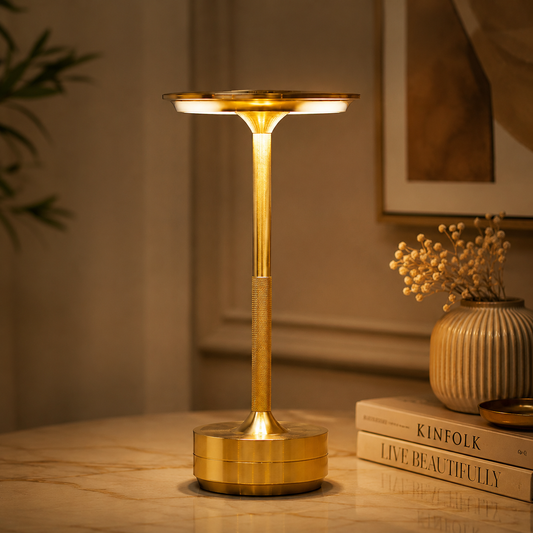 LUMITOP™ Nova Touch LED Table Lamp – Rechargeable, Dimmable & Cordless Minimal Light